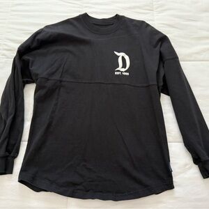 Disney Black Long Sleeve Spirit Jersey
